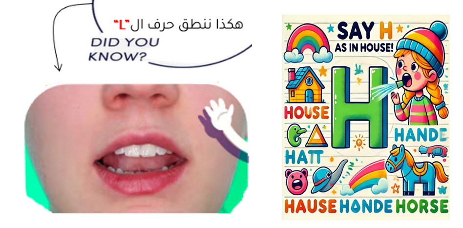 phonics Hh Ll